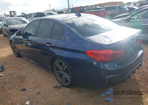 2018 BMW M550I xDrive z USA, uszkodzony, nr VIN WBAJB9C56JB286885